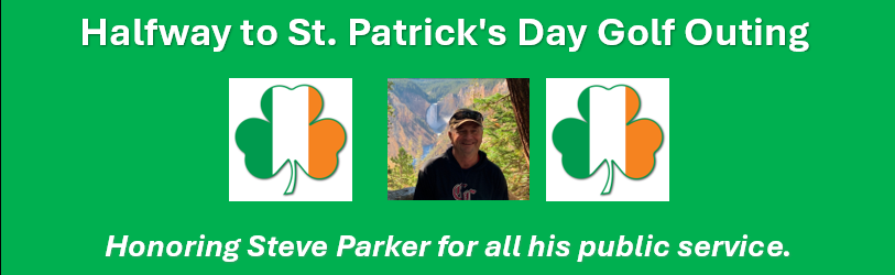Halfway to St Patricks   Steve Parker Banner